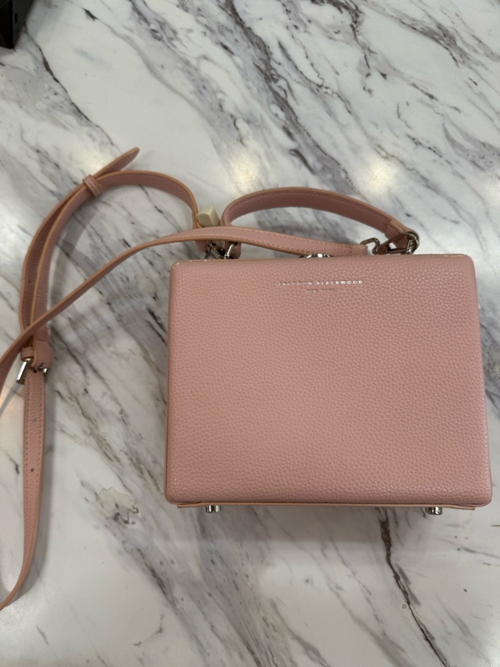Brandon Blackwood Pink Crossbody Bag
